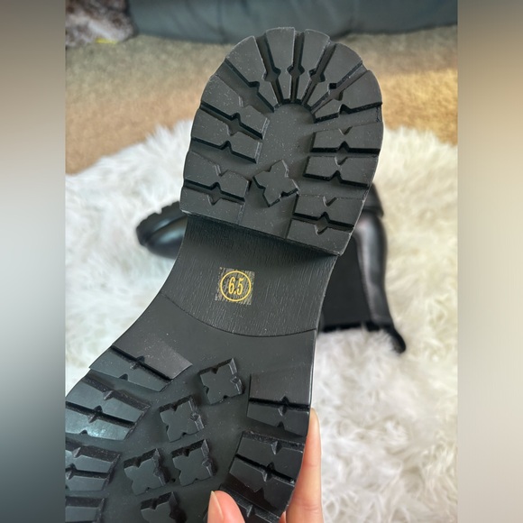 NWT Steve Madden Leopold Leather Boots - Picture 9 of 12